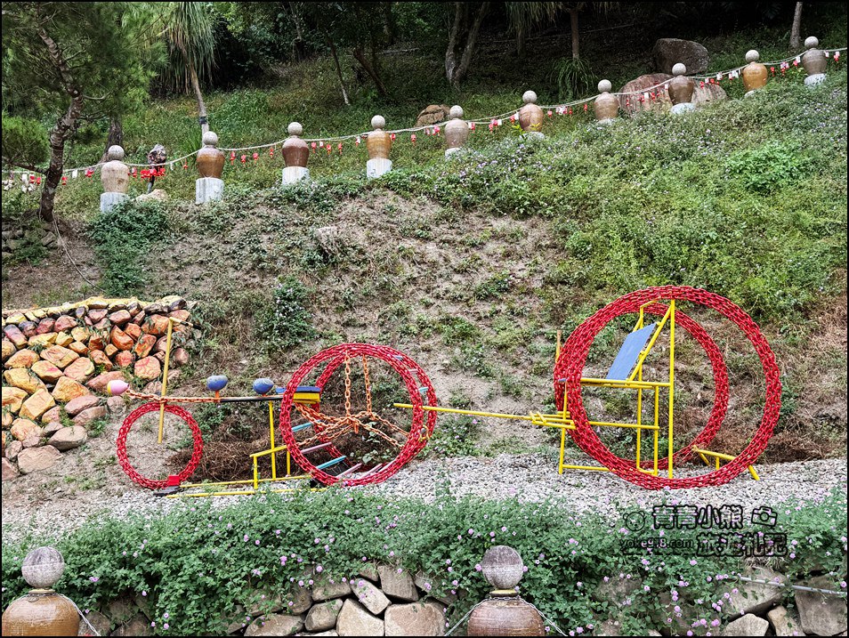 南投景點》元寶土地公廟．祈求一夜爆富~被金元寶包圍的可愛元寶土地公 @青青小熊＊旅遊札記