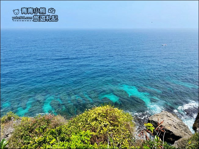 屏東小琉球必拍亮點》超美的望海亭．看海龜游來游去，還有無敵海景照 @青青小熊＊旅遊札記
