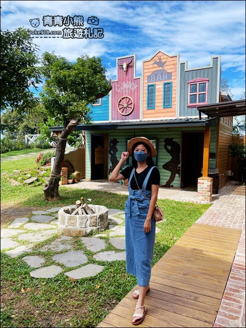 新北景點》牛仔莊園．三芝景觀餐廳~走入美國西部小鎮，好拍又可愛！ @青青小熊＊旅遊札記