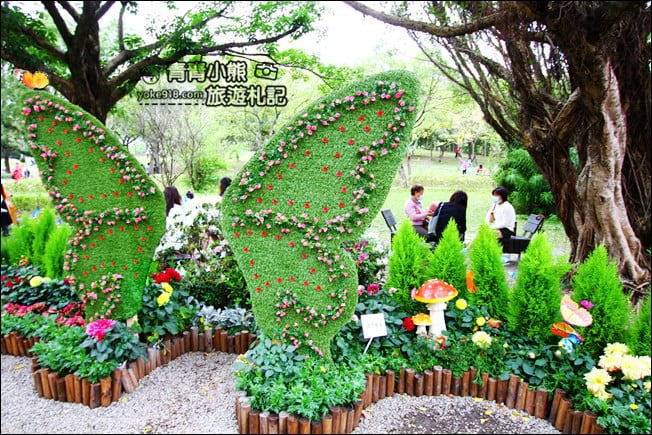 台北景點》2022台北杜鵑花季&繡球花季．森林公園內的花園 @青青小熊＊旅遊札記