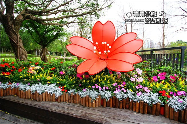 台北景點》2022台北杜鵑花季&繡球花季．森林公園內的花園 @青青小熊＊旅遊札記