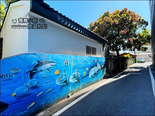 花蓮景點》福天宮超巨大的鯉魚彩繪階梯&好喝的四維先生鳳梨冰 @青青小熊*旅遊札記 花蓮景點》福天宮超巨大的鯉魚彩繪階梯&好喝的四維先生鳳梨冰 @青青小熊*旅遊札記