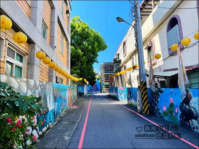 花蓮景點》福天宮超巨大的鯉魚彩繪階梯&好喝的四維先生鳳梨冰 @青青小熊*旅遊札記 花蓮景點》福天宮超巨大的鯉魚彩繪階梯&好喝的四維先生鳳梨冰 @青青小熊*旅遊札記