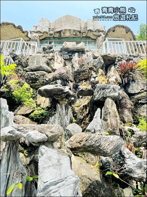 高雄景點》田寮石頭廟．走進陸上海底龍宮~貝殼珊瑚打造的海洋風石頭廟 @青青小熊＊旅遊札記