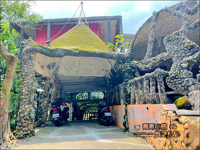 高雄景點》田寮石頭廟．走進陸上海底龍宮~貝殼珊瑚打造的海洋風石頭廟 @青青小熊＊旅遊札記