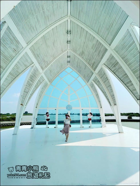 台南景點》北門水晶教堂太浪漫.純白建築,還有美拍場景 @青青小熊*旅遊札記 台南景點》北門水晶教堂太浪漫.純白建築,還有美拍場景 @青青小熊*旅遊札記