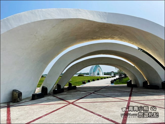 台南景點》北門水晶教堂太浪漫．純白建築，還有美拍場景 @青青小熊＊旅遊札記