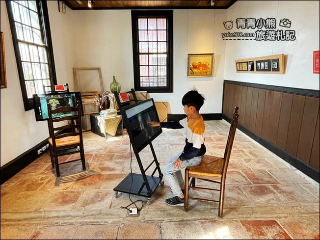 台南隱藏版景點》劉啟祥美術紀念館．東西合併的可愛小洋房~免門票景點推薦 @青青小熊＊旅遊札記