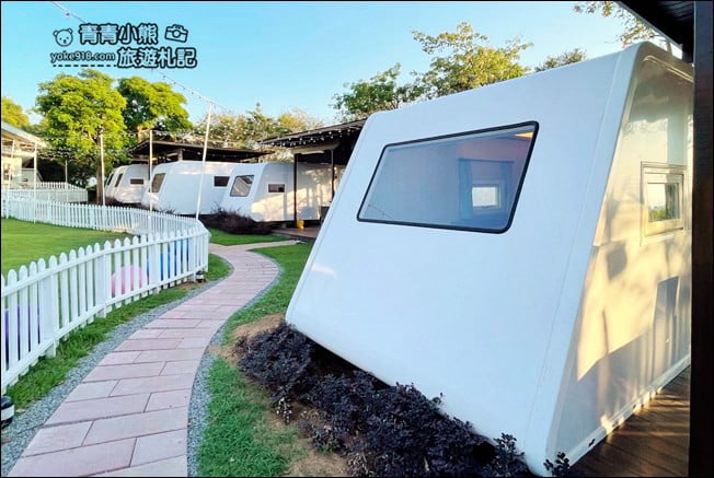 苗栗景點》自然風情景觀餐廳民宿．夢幻露營車，住在星空露營車上好Chill @青青小熊＊旅遊札記