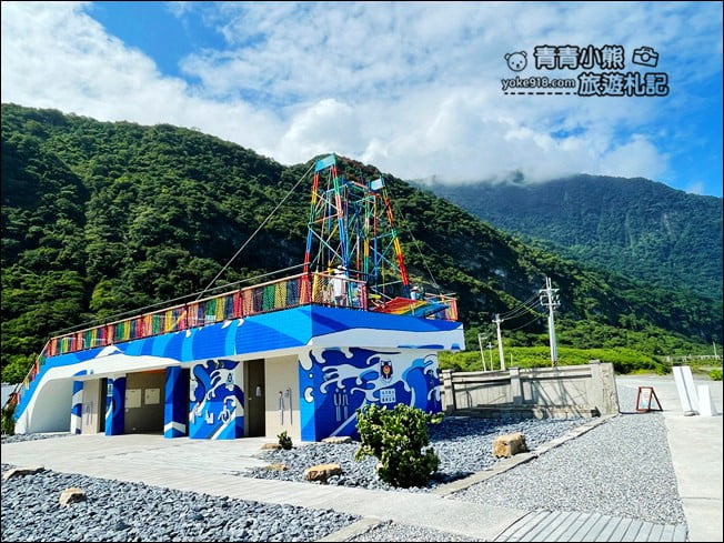 宜蘭新景點》漢本海洋驛站．南澳彩虹望海盪鞦韆~宜蘭看海最新亮點 @青青小熊＊旅遊札記