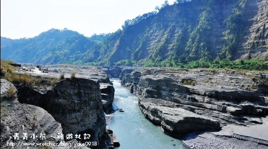 苗栗旅遊景點》卓蘭大峽谷～大安溪峽谷探險去 @青青小熊＊旅遊札記