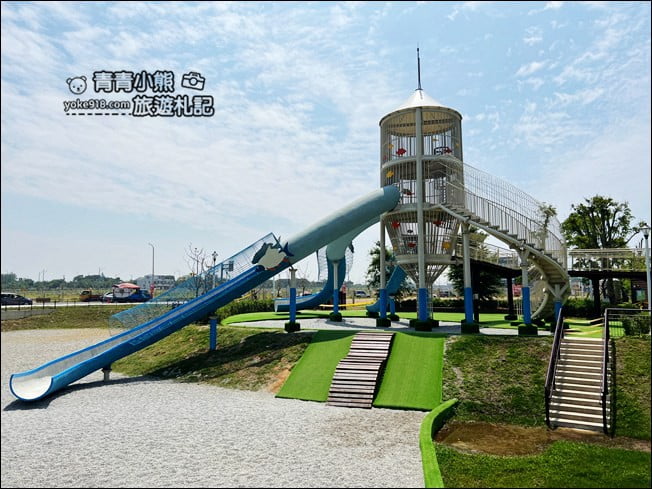 桃園新景點》觀音水之丘公園.好玩的刺激三層樓高溜滑梯公園 @青青小熊*旅遊札記 桃園新景點》觀音水之丘公園.好玩的刺激三層樓高溜滑梯公園 @青青小熊*旅遊札記