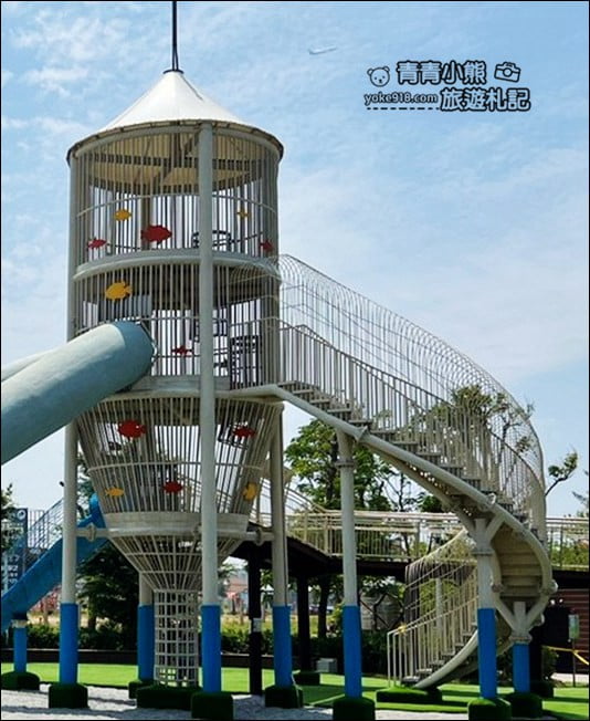 桃園新景點》觀音水之丘公園.好玩的刺激三層樓高溜滑梯公園 @青青小熊*旅遊札記 桃園新景點》觀音水之丘公園.好玩的刺激三層樓高溜滑梯公園 @青青小熊*旅遊札記