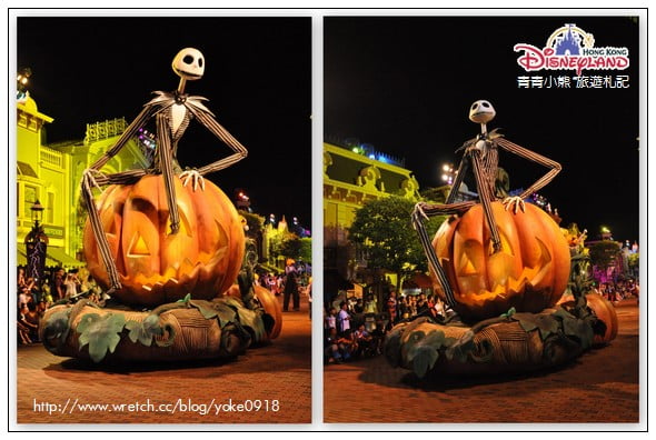 香港迪士尼～那一年萬聖節我們一起追鬼趣… @青青小熊＊旅遊札記