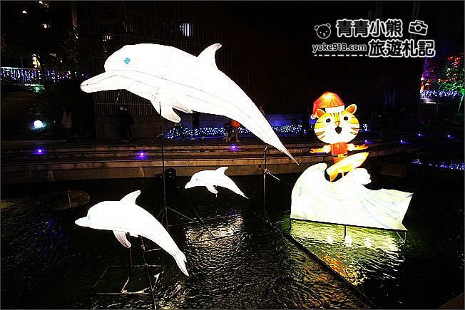 台中景點》2020臺中好YA誕．耶誕水舞、聖誕燈海~柳川、綠川、舊台中火車站登場 @青青小熊＊旅遊札記