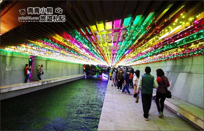 台中景點》2020臺中好YA誕．耶誕水舞、聖誕燈海~柳川、綠川、舊台中火車站登場 @青青小熊＊旅遊札記