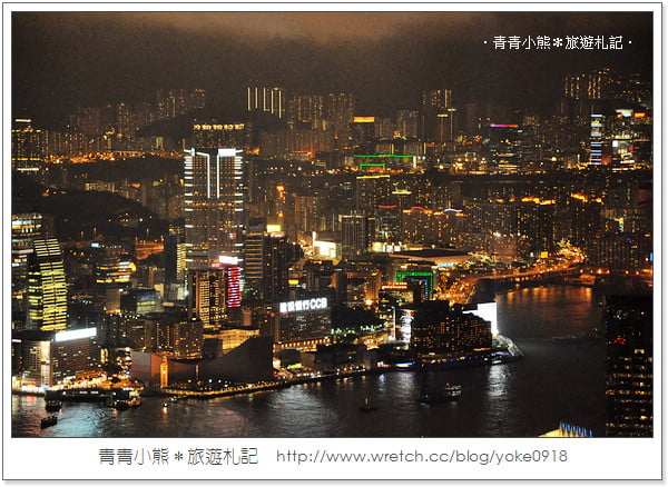 [香港必去景點]明信片中的浪漫場景．太平山夜景 @青青小熊＊旅遊札記