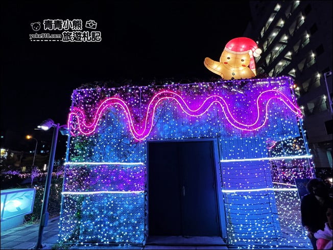 台中景點》綠川&middot;柳川水岸甜蜜散步去，2022台中璀燦迎耶誕跨年 @青青小熊＊旅遊札記