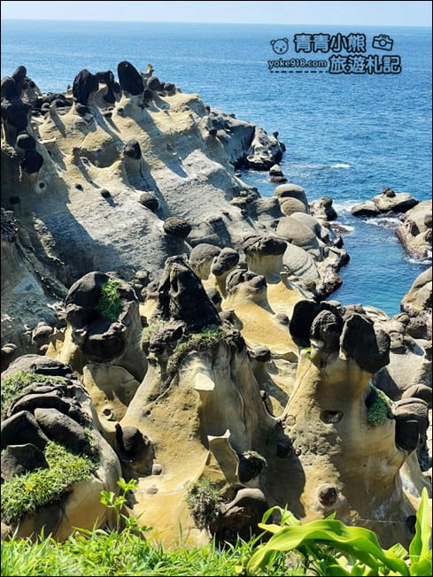 基隆景點》和平島公園．可以上山可以下海~還可以在軍營裡喝咖啡 @青青小熊＊旅遊札記