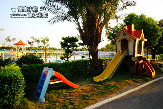 彰化景點》七彩空中廊道及環湖步道.二林舊社代安宮~免費溜小孩賞夜景 @青青小熊*旅遊札記 彰化景點》七彩空中廊道及環湖步道.二林舊社代安宮~免費溜小孩賞夜景 @青青小熊*旅遊札記
