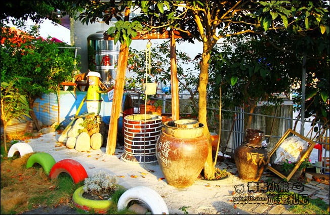 彰化景點》七彩空中廊道及環湖步道．二林舊社代安宮~免費溜小孩賞夜景 @青青小熊＊旅遊札記