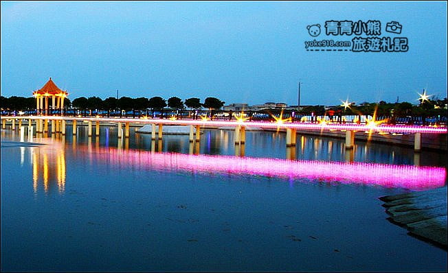 彰化景點》七彩空中廊道及環湖步道.二林舊社代安宮~免費溜小孩賞夜景 @青青小熊*旅遊札記 彰化景點》七彩空中廊道及環湖步道.二林舊社代安宮~免費溜小孩賞夜景 @青青小熊*旅遊札記
