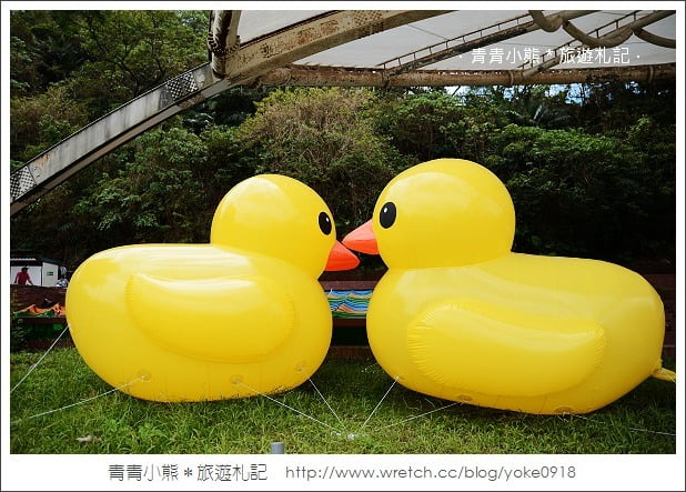 不用出國‧台版黃色小鴨搶先看 @青青小熊＊旅遊札記
