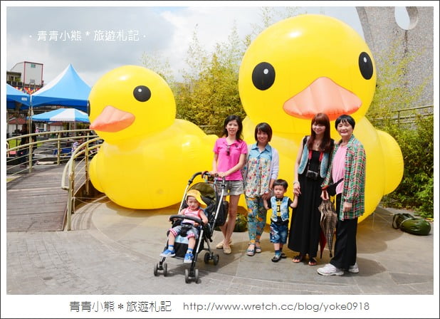 不用出國‧台版黃色小鴨搶先看 @青青小熊＊旅遊札記