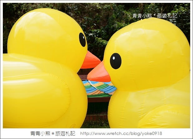 不用出國‧台版黃色小鴨搶先看 @青青小熊＊旅遊札記