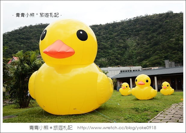 不用出國‧台版黃色小鴨搶先看 @青青小熊＊旅遊札記