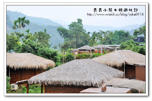 南投住宿-彷彿置身原始叢林．竹屋部落 @青青小熊＊旅遊札記
