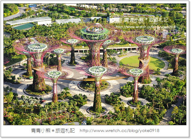新加坡自由行景點》濱海灣公園Gardens By the Bay-super tree~美麗天空樹 @青青小熊＊旅遊札記