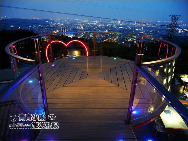 台北景點》草山夜未眠．陽明山夜景餐廳，浪漫夜景盡收眼底的約會聖地 @青青小熊＊旅遊札記