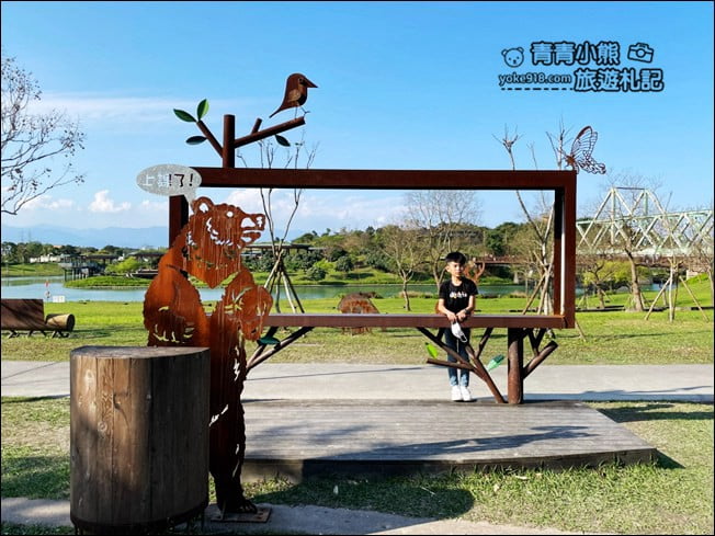 宜蘭冬山景點》冬山河生態綠舟．超大綠地河岸散步好舒服~還有神秘河道探險去 @青青小熊＊旅遊札記