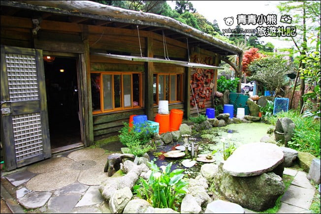 台北景點》名陽匍休閒農莊．來去陽明山賞海芋、還有唯美小木屋、盪鞦韆 @青青小熊＊旅遊札記