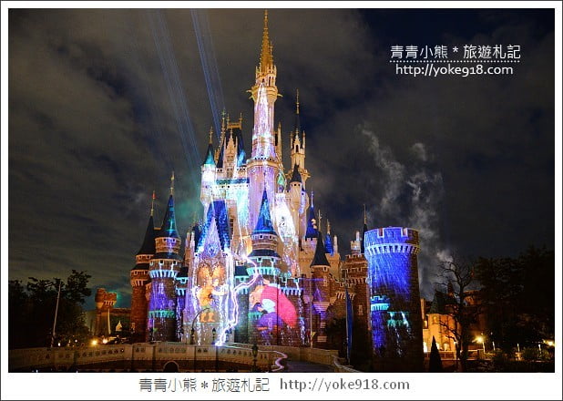 東京迪士尼》東京迪士尼樂園童話之夜.冰雪奇緣冬日限定版 @青青小熊*旅遊札記