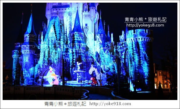 東京迪士尼》東京迪士尼樂園童話之夜．冰雪奇緣冬日限定版 @青青小熊＊旅遊札記