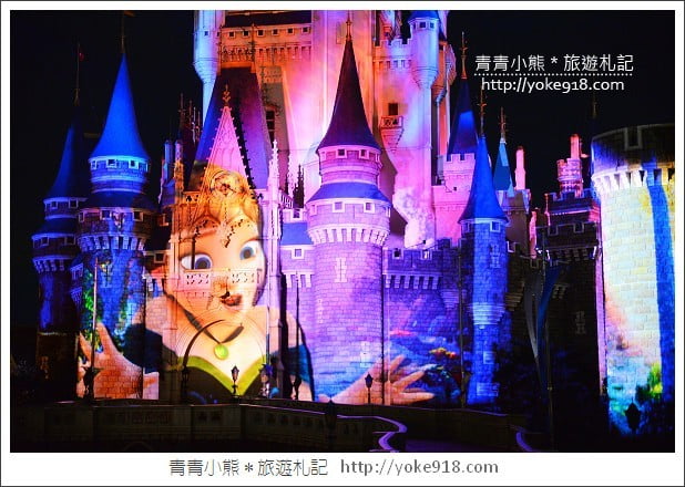 東京迪士尼》東京迪士尼樂園童話之夜．冰雪奇緣冬日限定版 @青青小熊＊旅遊札記