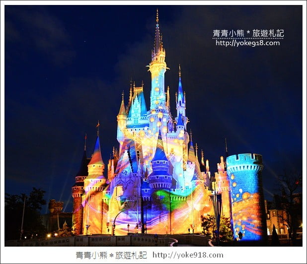 東京迪士尼》東京迪士尼樂園童話之夜．冰雪奇緣冬日限定版 @青青小熊＊旅遊札記