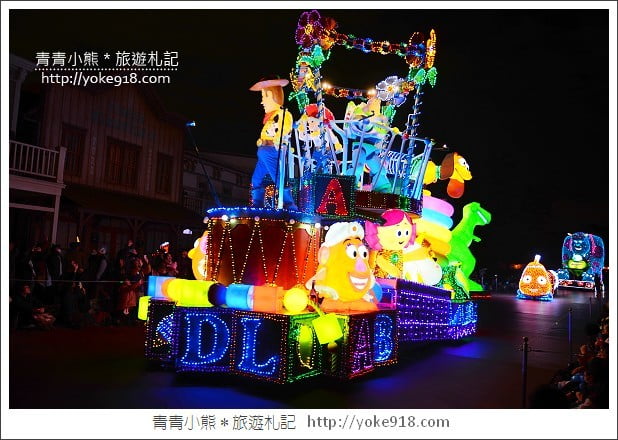 迪士尼夜間遊行》東京迪士尼樂園夜間活動.夢之光遊行 @青青小熊*旅遊札記 迪士尼夜間遊行》東京迪士尼樂園夜間活動.夢之光遊行 @青青小熊*旅遊札記