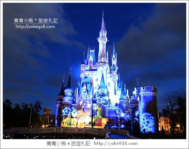 東京迪士尼》東京迪士尼樂園童話之夜．冰雪奇緣冬日限定版 @青青小熊＊旅遊札記