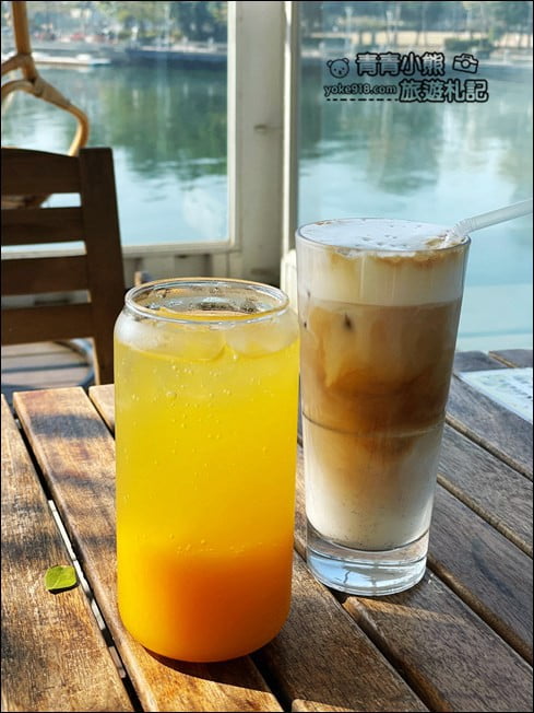 高雄景點》白色戀人貨櫃屋~浪漫的純白愛河畔咖啡廳，還有透明泡泡屋 @青青小熊＊旅遊札記