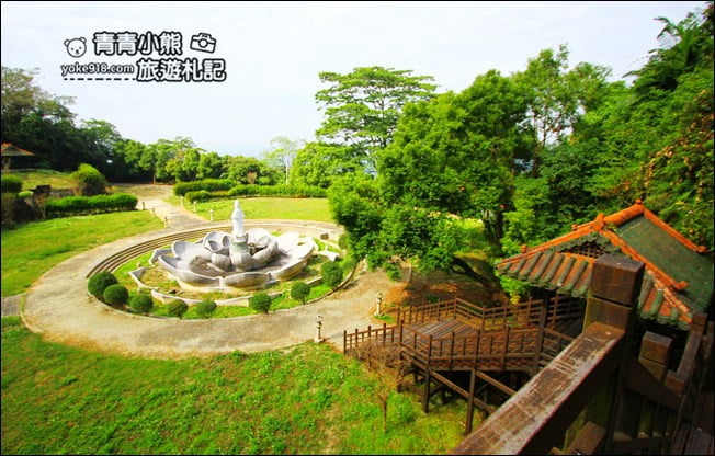 台南景點》火山碧雲寺觀景台．走步道賞夕陽，最佳觀景平台 @青青小熊＊旅遊札記