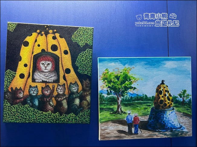 屏東景點》屏東農科園區觀賞水族展示廳．還有草間彌生的南瓜 @青青小熊＊旅遊札記