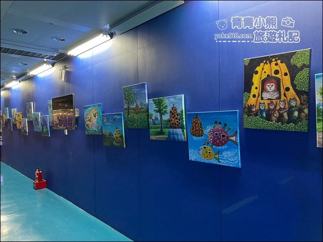 屏東景點》屏東農科園區觀賞水族展示廳．還有草間彌生的南瓜 @青青小熊＊旅遊札記