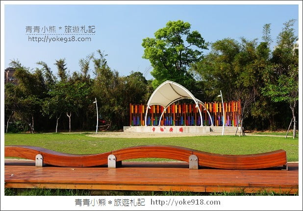 桃園親子景點》桃園三民公園戀愛廣場．散步騎鐵馬去 @青青小熊＊旅遊札記