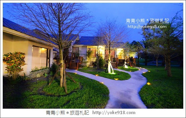 有熊的森林villa》花蓮民宿推薦．雲山水有熊的森林~擁有超夢幻湖景相伴 @青青小熊＊旅遊札記