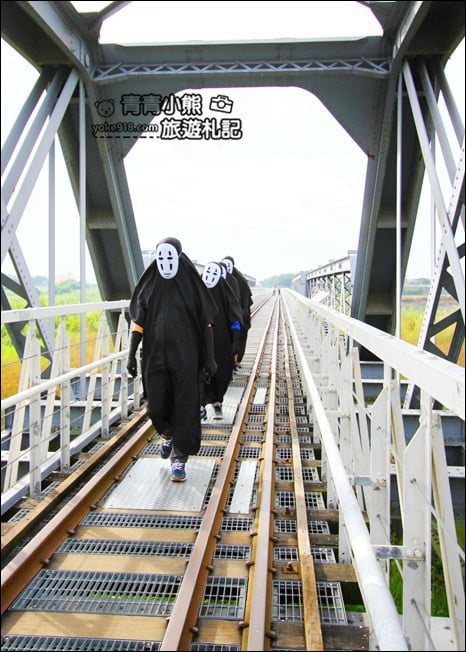 雲林景點》虎尾鐵橋．百年鐵橋~親子同遊散步去 @青青小熊＊旅遊札記