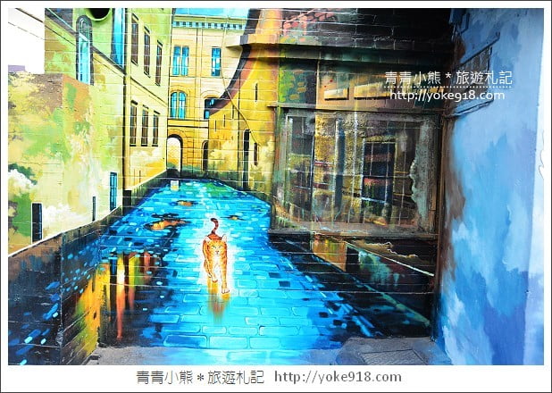 雲林彩繪村》頂溪屋頂上的貓.3D貓彩繪村好逼真 @青青小熊*旅遊札記 雲林彩繪村》頂溪屋頂上的貓.3D貓彩繪村好逼真 @青青小熊*旅遊札記