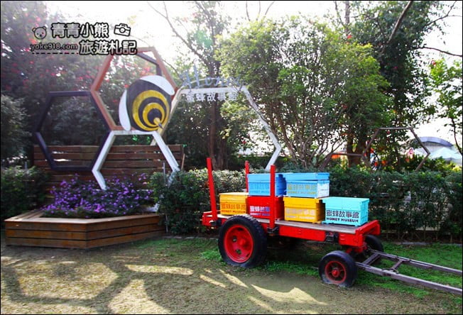 雲林景點》蜜蜂故事館，免門票親子景點，還有可愛的Q版的蜜蜂公仔 @青青小熊＊旅遊札記